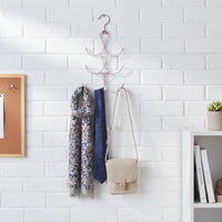 Scarf Hanger Space Saving Tie Rack Heavy Duty for Wardrobe