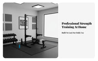Multifunction Strength Rack Multi-Functional Adjustable Squat Rack Multifunctional Barbell Squat Stand for Weightlifters, Powerlifters