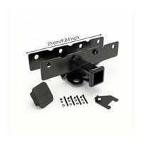 2-Inch Hitch Opening Adapter Steel Tow Hitch Adapter   Hardware for off-Roaders