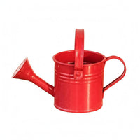 Metal Watering Can Glossy Yard Item Perforated