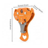 22 K and N High Strength Aerial Traverse Pulley Double-Groove Pulley Portable Compact Climbing Gear