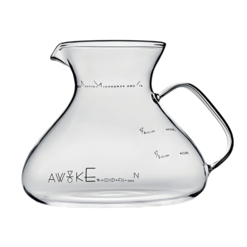 Glass Drip Over Coffee Sharing Pot, With Scale, Tea Kettle