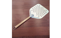 Perforated Pizza Peel Pizza Peel with Long Handle Rust Resistant Kitchen Tool for Pizzeria