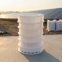 Pedestal Mold Easy Demolding Construction Supply Flanged Rim