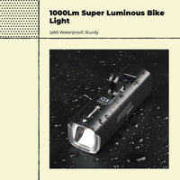 USB bike headlight, waterproof, bright
