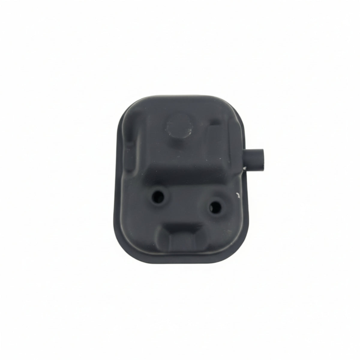 Exhaust Silencer Universal Muffler Rust Resistant Engine Maintenance Hardware Rectangular Housing with Mounting Hole Lightweight for Garden Equipment Suitable for Pruners Brush Pruners Outdoor Work
