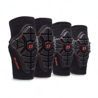 4 Pieces Shielded Gloves Set with Knee and Elbow Pads Knee and Elbow Pads Breathable Gear for Young Children, Skating