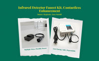 Induction faucet detector, contact controller accessories, smart blender replacement part with battery box for kitchen sink
