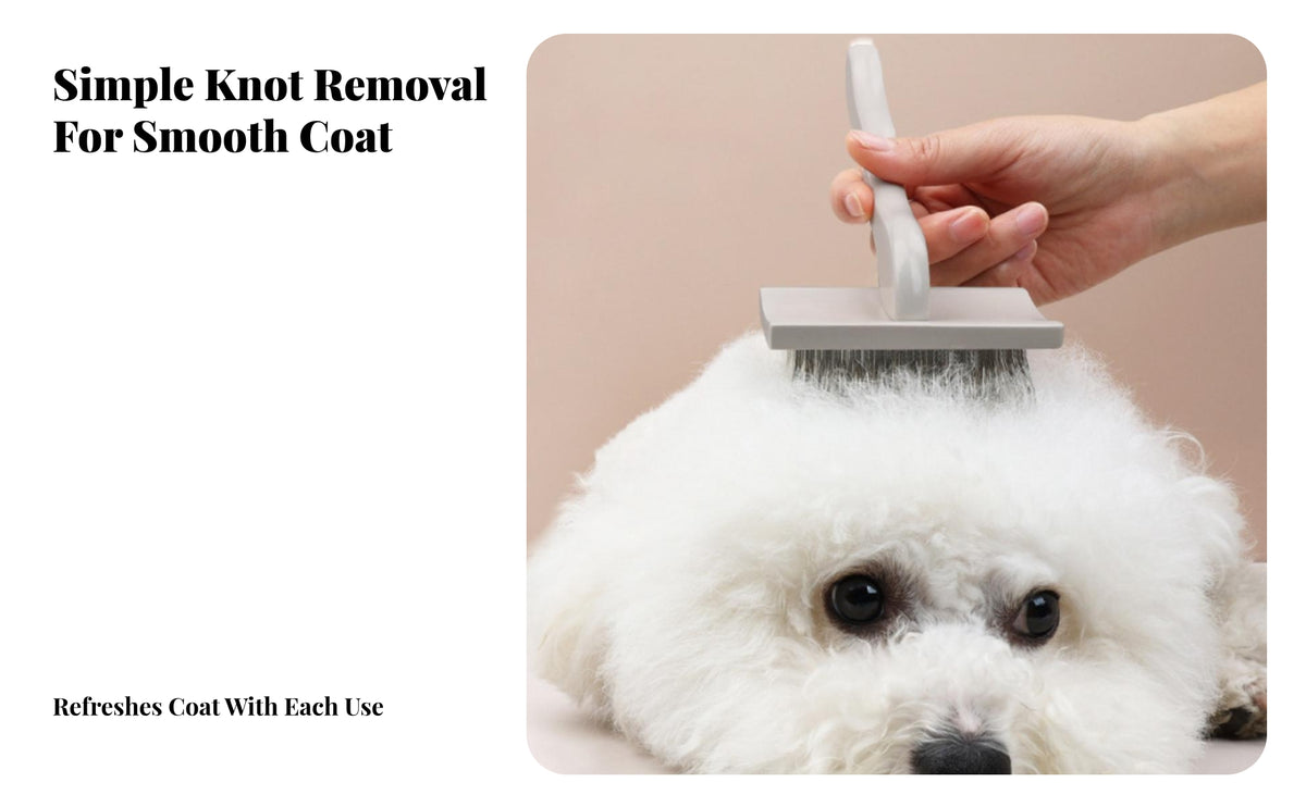 Deshedding Slicker Brush with Metal Pins