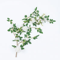 Artificial Rose Vine Natural-Looking Floral Stem Long-Lasting