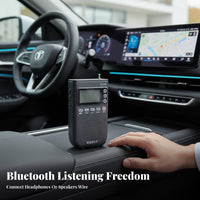 Radio Frequency bands/AM Bluetooth Radio Rechargeable MP3 Player TF Card Support