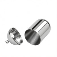 304 Stainless Steel Cotton Swab Holder with Lid, Modern Minimalist for Bathroom
