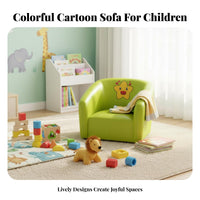 Duckling Character Chair Cartoon Design kids' Armchair SkinGentle Material
