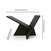 Magazine Display Stand Slanted Desktop Book Stand Minimalist Tabletop Bookshelf for Collectors, Showroom