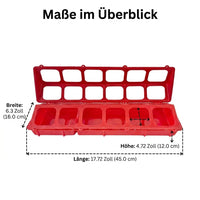 Poultry Feeder, Chicken Feeder with Water Dispenser, Anti-Spill Trough for Chicks, Ducks, Geese, Quails, Chicken Accessories