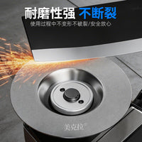 金刚砂打磨盘4寸印章玻璃翡翠玉石去皮抛光磨片角磨台磨机磨盘