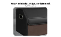 Car Trunk Storage Box Large Capacity Foldable Trunk Organizer Car Storage Compartment Storage Case Space Saving Vehicle Storage