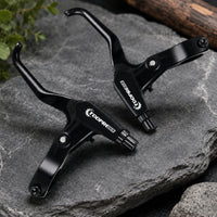 Ergonomic Levers with Adjustable Reach Lightweight Cycle Brake Levers Heavy Duty for Cyclists, Kids, Mountain Bikes, Road Riding