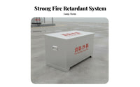 Stainless Steel Fire Sandbox Rust-Proof Fire Fighting Sand Bin Thickened Plate Flood Control Sand Container Indoor & Outdoor Use for Gas Station Attendants, Property Managers, Emergency Situations, Factories, Warehouses, Workplaces