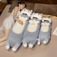 Long Animal Soft Pillow Huggable Stuffed Animal Body Pillow Removable and Washable Hugging Rest Cushion for Women, Side Sleepers