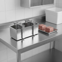 Easy to Clean Stainless Steel Meat Press Long-Lasting and Sturdy Stainless Steel Ham Press Thickened Plate for Butchers, Butcher Shop