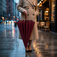 Slim Compact Umbrella Foldable Travel Umbrella Collapsible Waterproof for Daily Commute