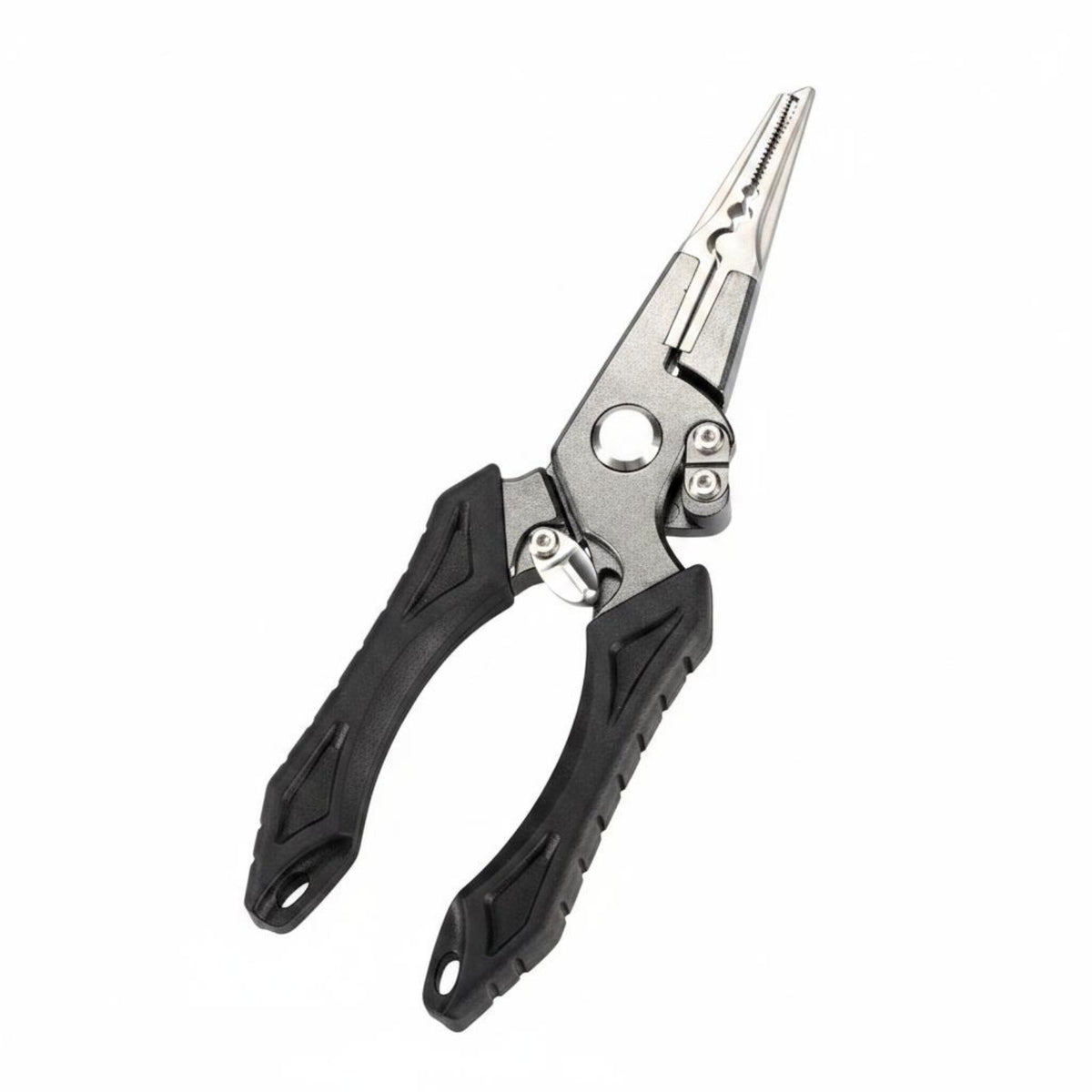 Multi-Functional Fishing Pliers Lightweight Lure Pliers Non-Slip Grip Long Nose for Anglers
