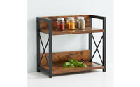 2-Tier Seasoning Storage Space Saving 2 Tier Seasoning Rack Easy to Clean