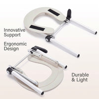 Waterproof Massage Face Cradle, Face Cradle Massage Table-Salon Bed Headrest, Foldable Massage Table - Image 6