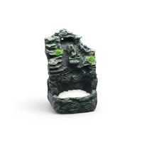 Sand Cascade Rock Decoration Realistic Rock Waterfall Ornament Easy to Clean