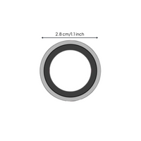 JB982 O-Ring Assortment Kit, Metal Bonded Gasket Washer, Nitrile Rubber, Suitable for Hydraulic Oil tubes, Leak leak-stopping, resilient, Easy to Install