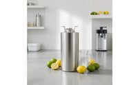 Stainless Steel Keg with Ball Lock Sturdy Ball Lock Post Reusable Corny Keg Compact for Home Brewing