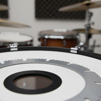 4 Pieces Bass Drum Hole Sticker Decorative Music Gear Lightweight for Drummers
