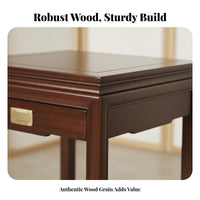 Carved Wooden Riser Traditional Design Display Stand Intricate Carving Multipurpose for Collectors, Gift Givers, Entryway