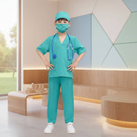 Little Scientist Coat Coat Uniform Educational Child's Lab Coat Costume Comfortable Material Young Physician Costume for Preschoolers, Young Children