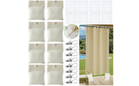 8 Pieces Curtain Weight Bags Easy Installation Curtain Weight Bag Multipurpose