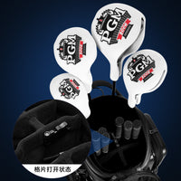PGM Hard Shell Golf Bag with Wheels, Telescoping, Airline Approved with TSA Lock