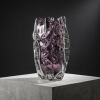 Gradient Glass Vase Handmade Table Centerpiece for Model Room