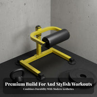 Anti-Slip Base Bulgarian Split Squat Stand Stable Design Single Leg Squat Stand Sturdy Steel Frame Glute Training Rack Heavy Duty for Home Gym
