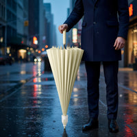 Windproof Automatic Straight Umbrella Large 24 Rib Umbrella Waterproof Long-Lasting for Students, Travel
