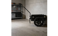 Bike Trailer with Cargo Box Removable Bike Cargo Trailer Heavy-Duty for Cyclists, Errands
