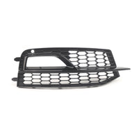 Honeycomb Grille for Audi A5 Sportback (13-15) Right Side, Gloss Black Trim