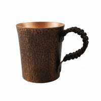 Handmade Copper Tea Cup Vintage Style Rustic Copper Mug Handcrafted Drinkware