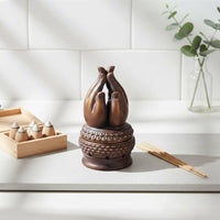 Handmade Buddha Hand Incense Burner Handmade Home Decor Easy to Clean for Meditation
