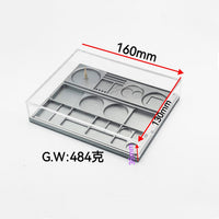Watch Repair Tool Storage Box, Gray Metal, Non-Disassemblable