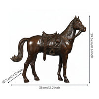 Tang Horse Sculpture Fine Workmanship Figurine Distinctive & Design