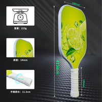 跨境热销发光玻璃纤维匹克球拍 LED可充电发光球拍Pickleball批发
