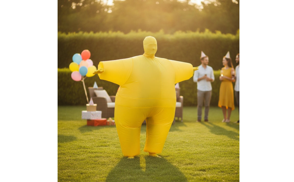 Adult-Sized Inflatable Costume Funny Inflatable Suit Hilarious Inflate Fancy Dress Oversized for Adults, Halloween, Parties, Cosplay