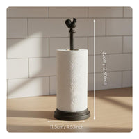 Cast Iron Paper Towel Holder Nordic Style Reptilian Kitchen Roll Stand Animal Themed Paper Towel Dispenser