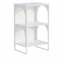 3-Tier S-Shaped Shelf Multi-Functional Side Table adaptable Use for Homeowners